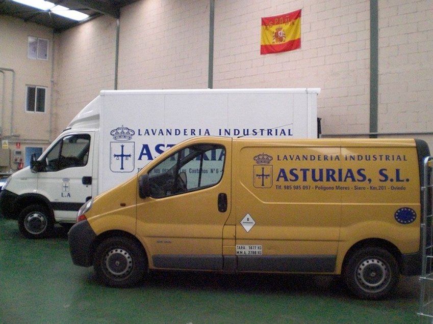 Lavandería industrial en Siero