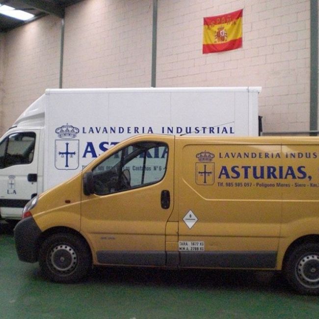 Lavandería industrial en Siero